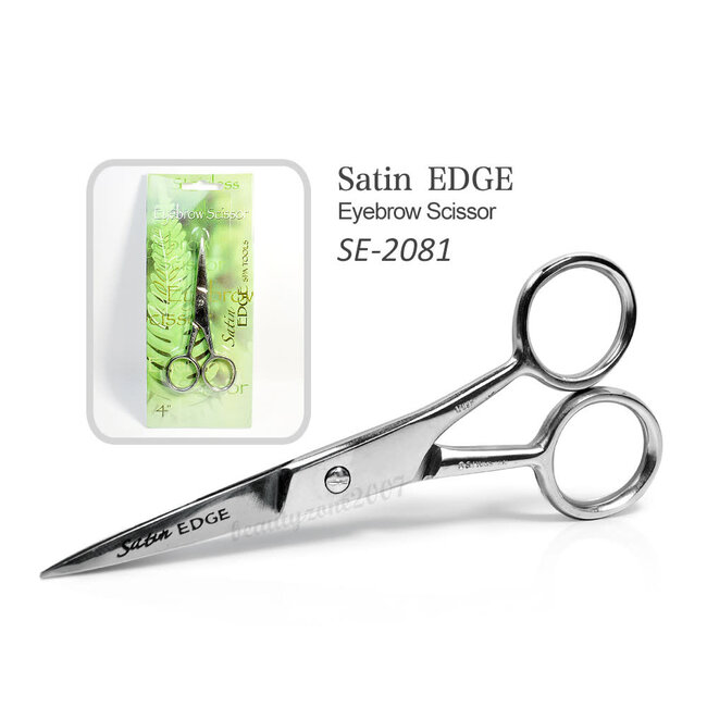 Satin Edge - Eyebrow Scissors (SE-2081) - Silver