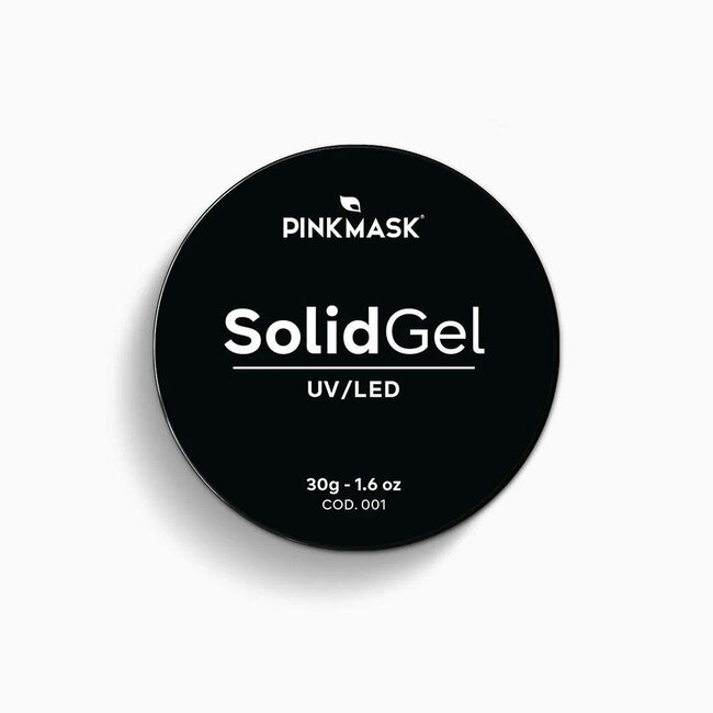 Pink Mask - Solid Gel - Clear - 1.6 oz