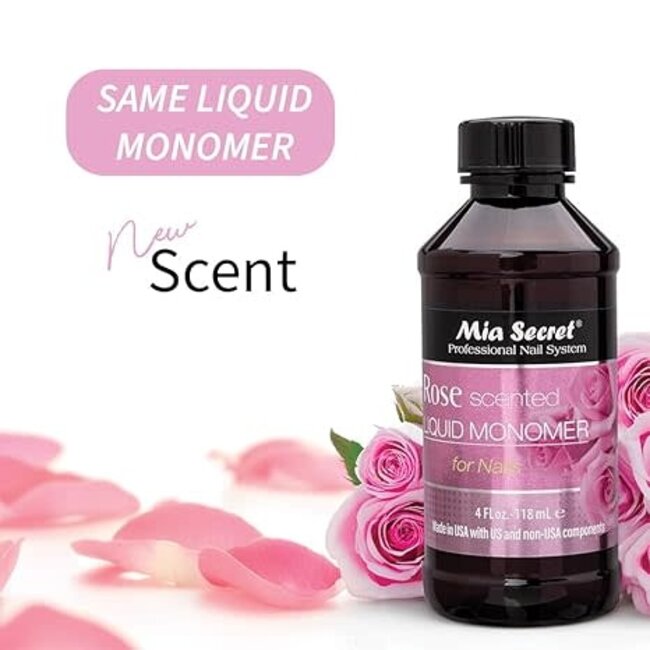 Mia Secret - Liquid Monomer - Rose - 4 oz