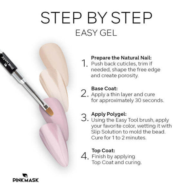 Pink Mask - Easy Gel - Camel - 2.1 oz