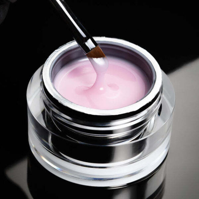 Pink Mask - Builder Gel in a Pot - Creamy Light Pink