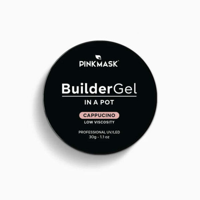 Pink Mask - Builder Gel in a Pot - Cappuccino