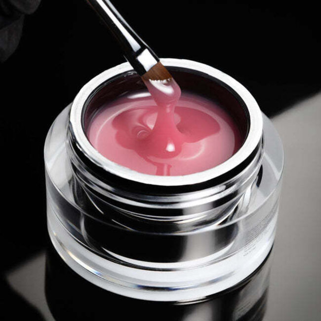Pink Mask - Builder Gel in a Pot - Creamy Pink