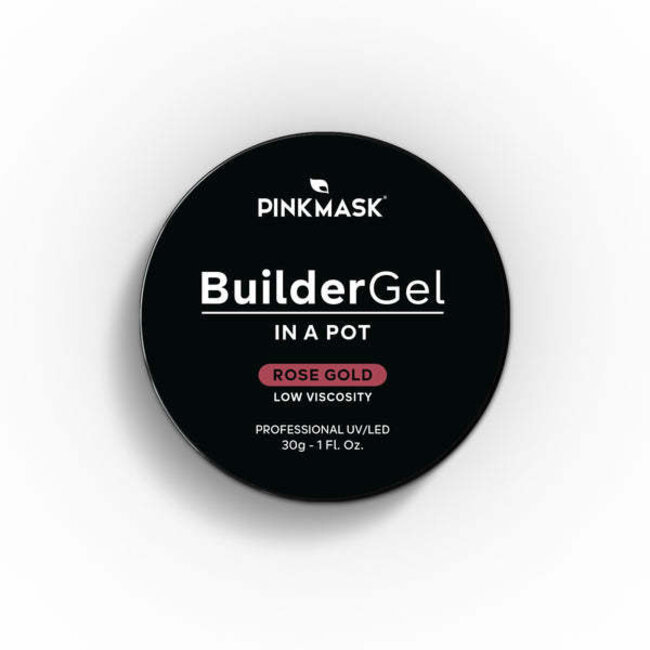 Pink Mask - Builder Gel in a Pot - Rose Gold