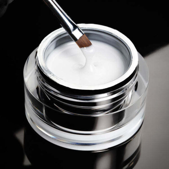 Pink Mask - Builder Gel in a Pot - White