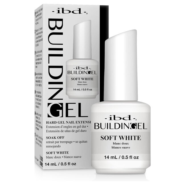 ibd - Building Gel Bottle - Soft White - .5 oz