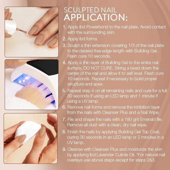 ibd - Building Gel Bottle - Cool Nude - .5 oz