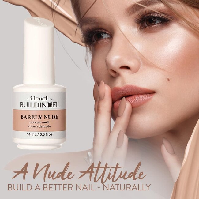 ibd - Building Gel Bottle - Barely Nude - .5 oz