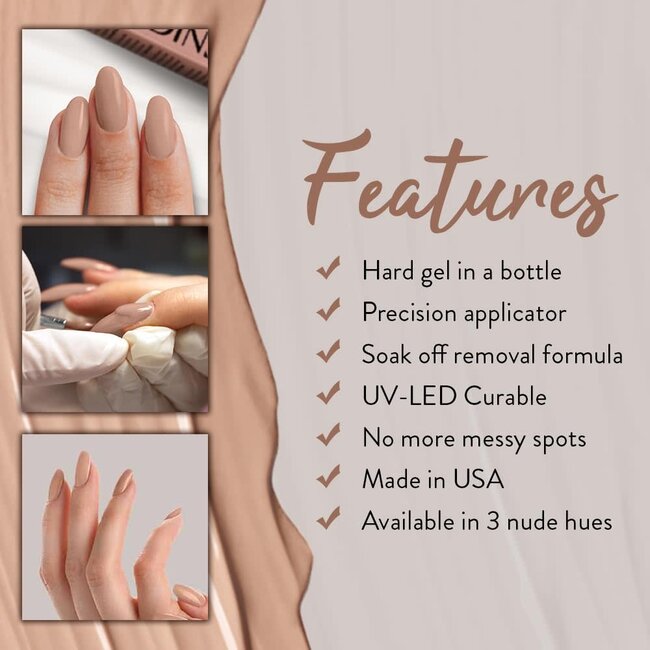 ibd - Building Gel Bottle - Barely Nude - .5 oz