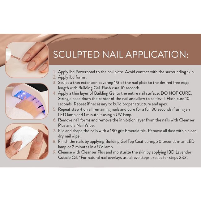 ibd - Building Gel Bottle - Barely Nude - .5 oz