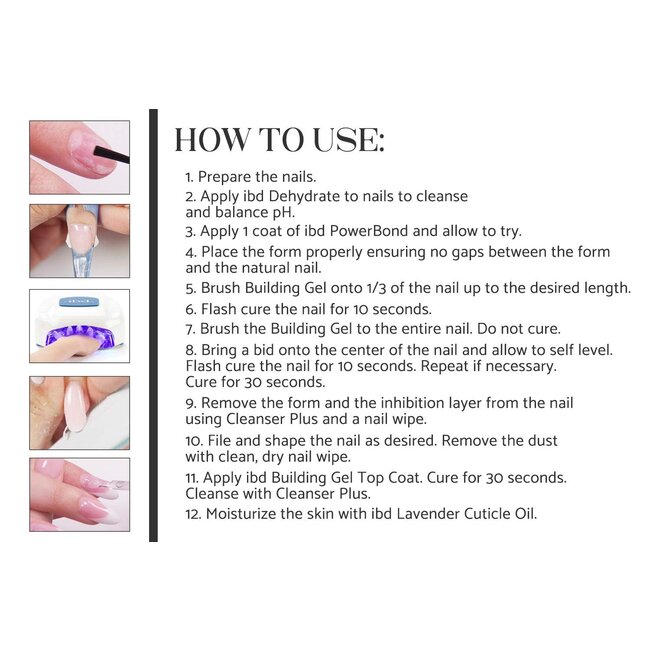 ibd - Building Gel - Top Coat - .5 oz