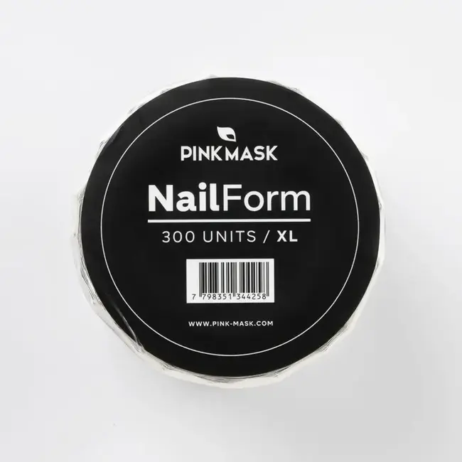 Pink Mask - Nail Form XL - 300 ct