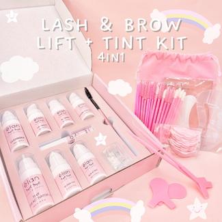 Elan Elan - Lash and Brow Lift, Tint Kit - 4 in 1