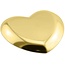 The Studio - Heavy Heart Tray - Gold