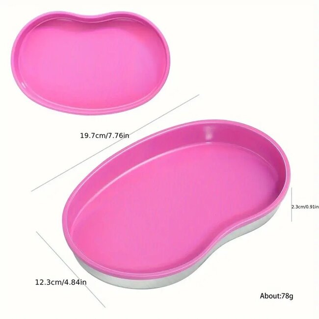 The Studio - Bean Shape Tray - Hot Pink