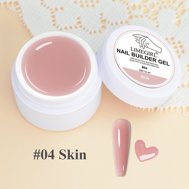 Limegirl - Solid Builder Gel - 15ml - Skin