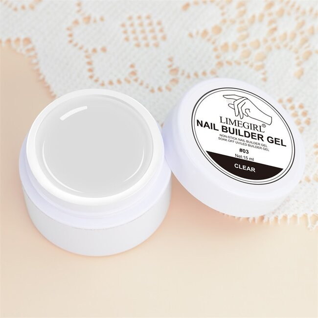 Love, Bella - Solid Builder Gel - 15ml - Clear