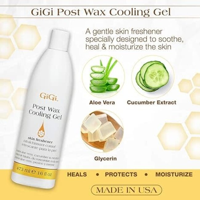 GiGi - Post-Wax - Cooling Gel - 16 fl oz