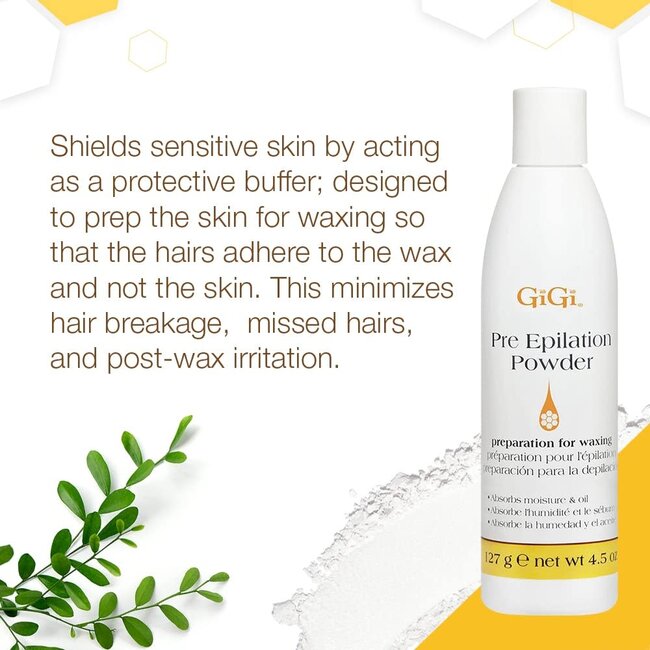 Gigi - Pre - Epilation Dusting Powder - 4.5 oz