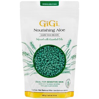 GiGi GiGi - Hard Wax Beads -  Nourishing Aloe - 14 oz