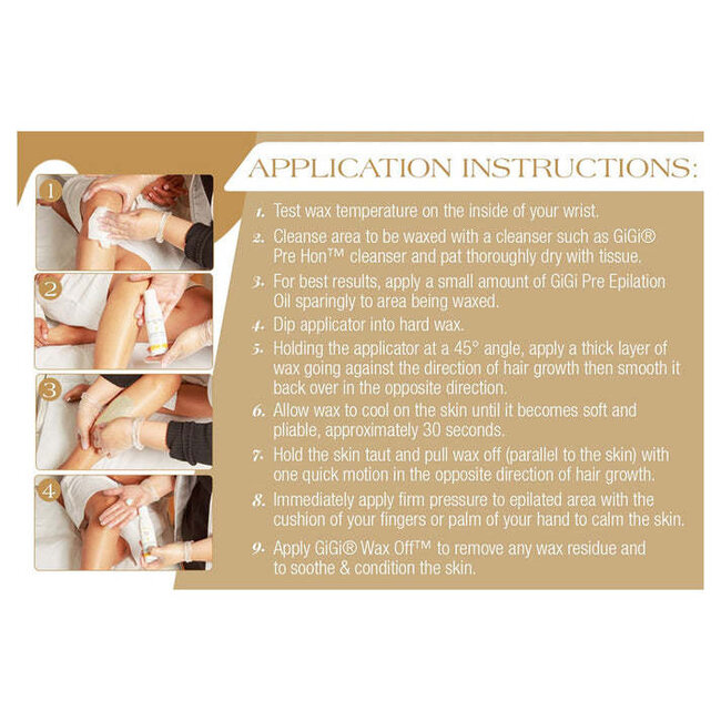 GiGi - Hard Wax Beads - Vanilla - 10 oz