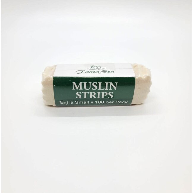FantaSea - Muslin Epilating Strips - Extra Small - 100 count