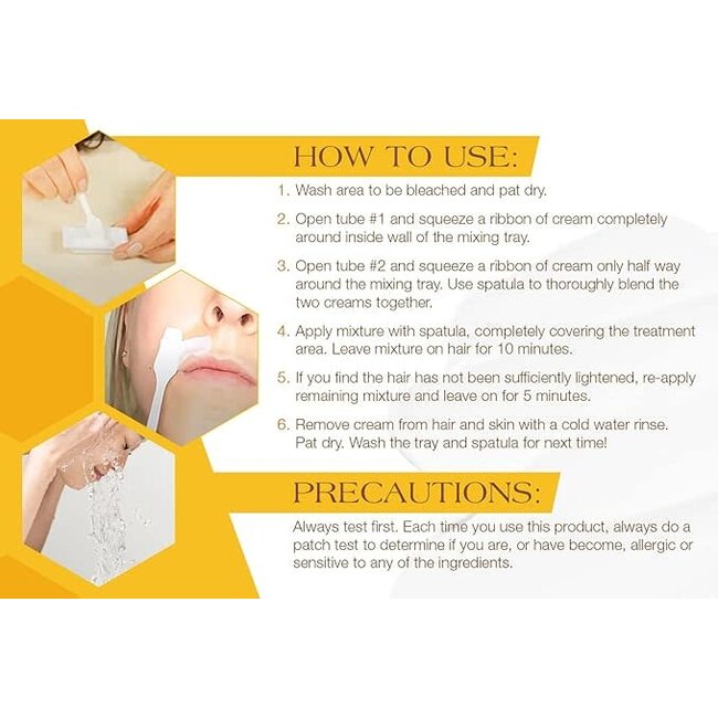 GiGi - Gentle Bleaching Cream - 1.5 oz