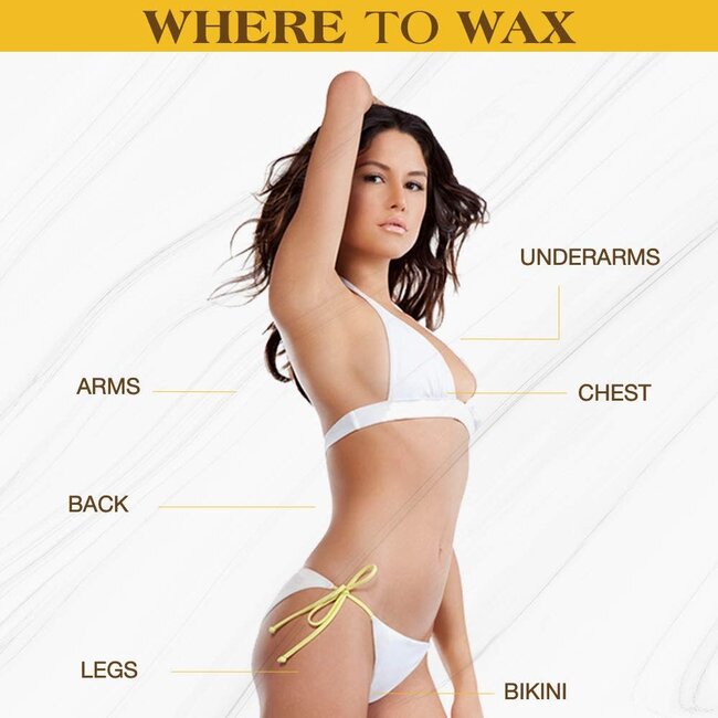 GiGi - Hair Removal Strips For Body - 12 strips