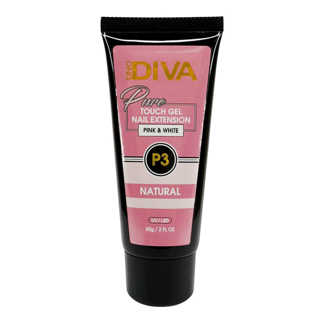 DND DIVA - Pure Touch Gel - P3  Natural - 2 fl. oz