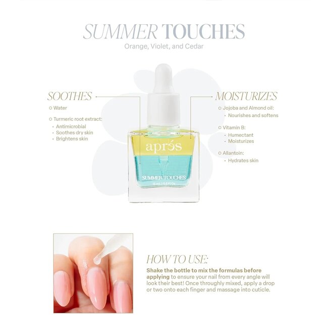 Apres - Cuticle Serum Oil - Summer Touches - 15 ml