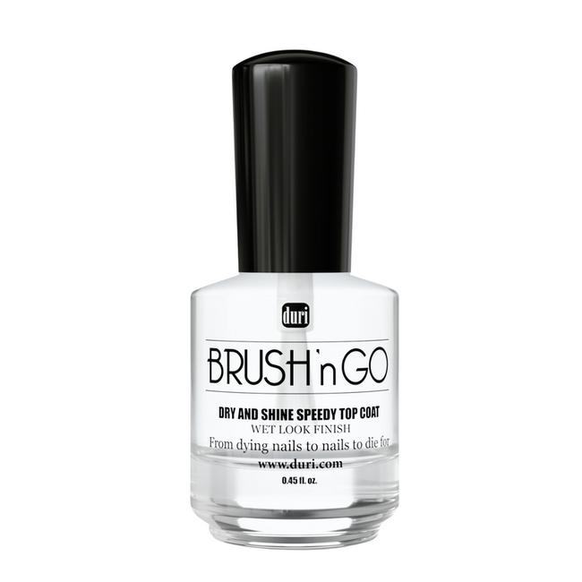 Duri - Brush n Go - Shine Top Coat- 0.45 oz - 1 ct