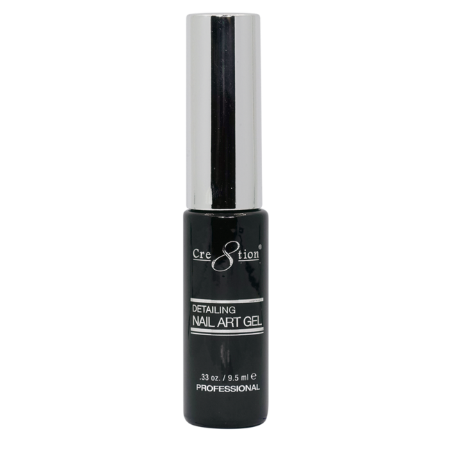 Cre8tion - Nail Art Gel Liner - Black - .33 oz