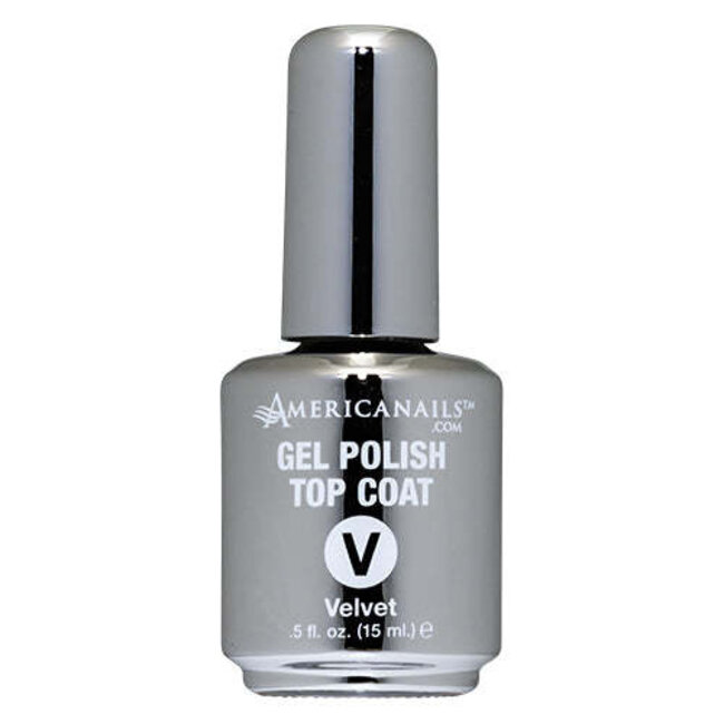 Americanails - Matte Velvet - Gel Top Coat - 0.5 oz