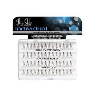 Ardell Ardell - Individual - Knot-Free Flares - Long Brown