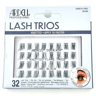 Ardell Ardell - Lash Trios - Knotted Flare Trios - Long Black