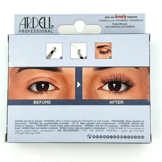 Ardell - Lash Trios - Knotted Flare Trios - Long Black