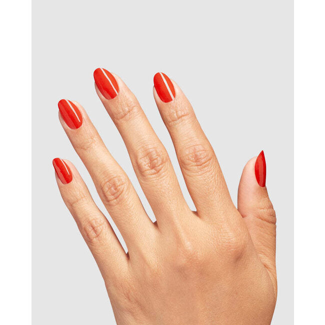 OPI - F034 - Lacquer - Totally Red-ical