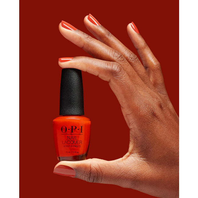 OPI - F034 - Lacquer - Totally Red-ical