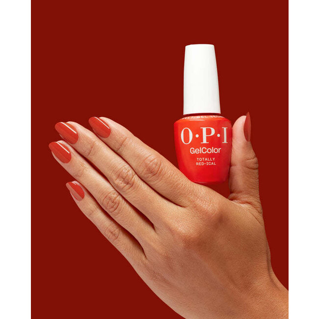 OPI - F034 - Intelli-Gel - Totally Red-ical