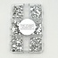 The Studio - Art Pack #413 - Assorted Silver Pearls - 6 pcs
