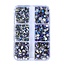 The Studio - Art Pack #583 - Assorted Dark Blue Rhinestone - 6 pcs