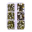 The Studio - Art Pack #586 - Assorted Yellow Rhinestone - 6 pcs