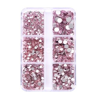The Studio The Studio - Art Pack #387 - Assorted Pink Rhinestone - 6 pcs