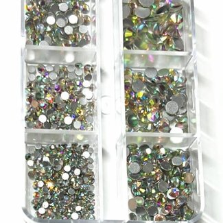 The Studio The Studio - Art Pack #354 - Assorted AB Rhinestone - 6 pcs