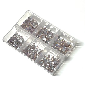 The Studio The Studio - Art Pack #357 - Assorted Bronze Rhinestone - 6 pcs