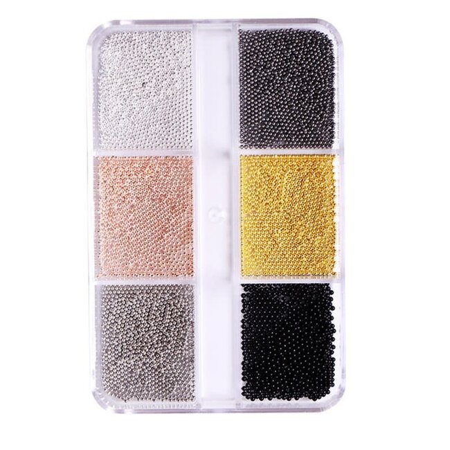 The Studio - Caviar Beads - Assorted Small - 6 pcs