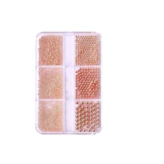 The Studio The Studio - Caviar Beads - Rose Gold - 6 pcs