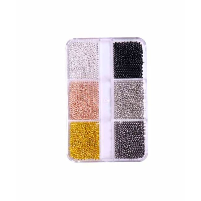 The Studio - Caviar Beads - Assorted Large - 6 pcs