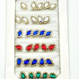The Studio - Art Pack #512 - Assorted Rhinestones - 30 pcs