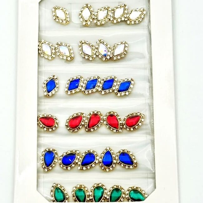 The Studio - Art Pack #512 - Assorted Rhinestones - 30 pcs
